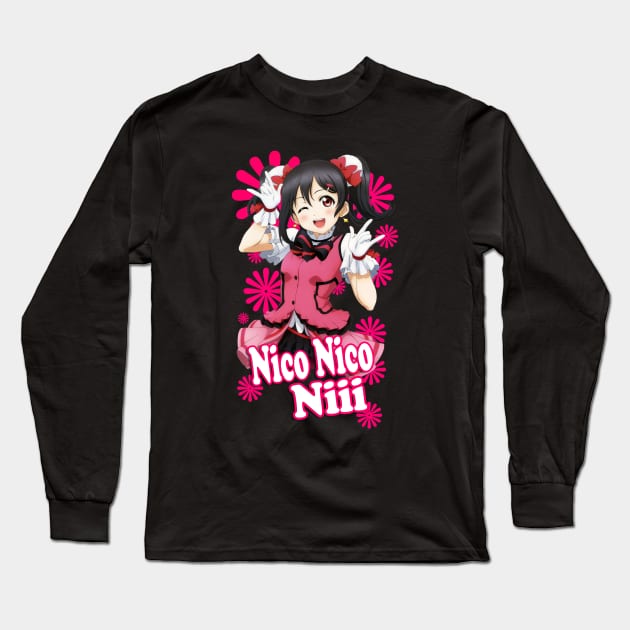 Nico Nico Nii ~ Long Sleeve T-Shirt by EwwGerms